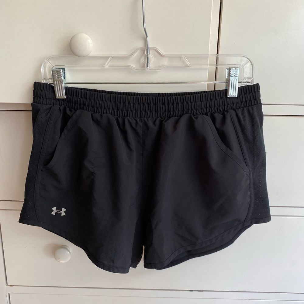 Black under armor shorts